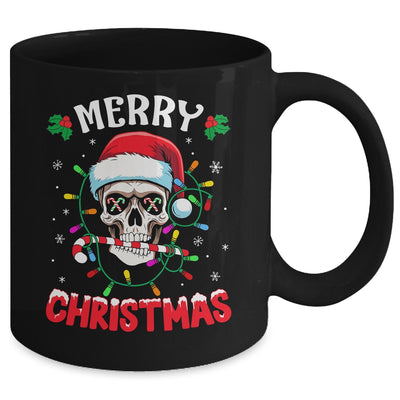 Merry Christmas Skull Skeleton Men Women Mug | teecentury