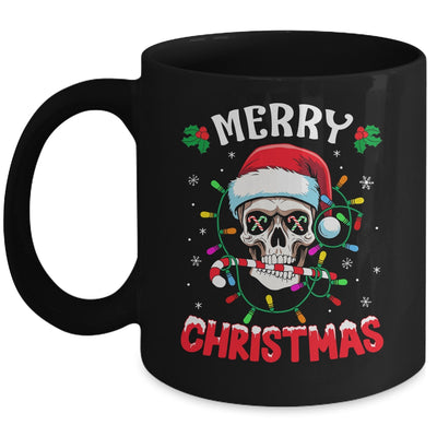 Merry Christmas Skull Skeleton Men Women Mug | teecentury