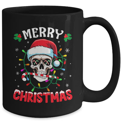 Merry Christmas Skull Skeleton Men Women Mug | teecentury