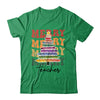 Merry Christmas Tree Crayon Light Student Teacher Christmas Shirt & Sweatshirt | teecentury