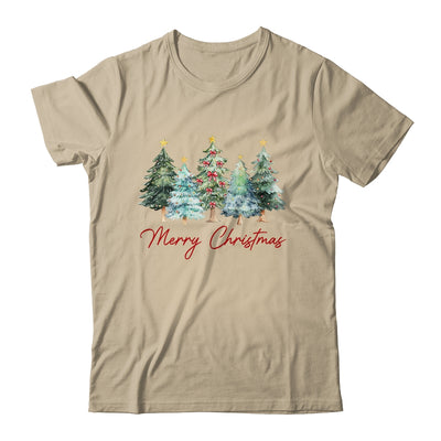 Merry Christmas Tree Vintage Christmas Classic Xmas Holiday Shirt & Sweatshirt | teecentury