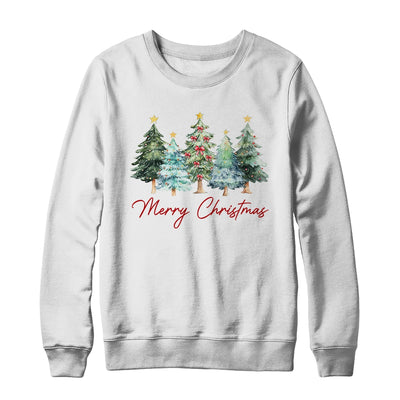 Merry Christmas Tree Vintage Christmas Classic Xmas Holiday Shirt & Sweatshirt | teecentury