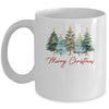 Merry Christmas Tree Vintage Christmas Classic Xmas Holiday Mug | teecentury