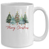 Merry Christmas Tree Vintage Christmas Classic Xmas Holiday Mug | teecentury