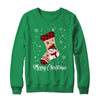 Merry Christmas Women Men Kids Funny Xmas Stocking Red Plaid Shirt & Sweatshirt | teecentury