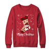 Merry Christmas Women Men Kids Funny Xmas Stocking Red Plaid Shirt & Sweatshirt | teecentury