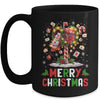 Merry Christmas Xmas Postal Worker Funny Carrier Mailman Mug | teecentury