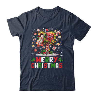 Merry Christmas Xmas Postal Worker Funny Carrier Mailman Shirt & Sweatshirt | teecentury