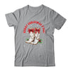 Merry Christmas Y'all Howdy Christmas Boots Cowgirl Coquette Shirt & Sweatshirt | teecentury