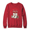 Merry Christmas Y'all Howdy Christmas Boots Cowgirl Coquette Shirt & Sweatshirt | teecentury