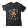 Merry Christmas Yall Gingerbread Cowboy Howdy Western Xmas Shirt & Sweatshirt | teecentury