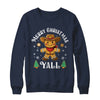 Merry Christmas Yall Gingerbread Cowboy Howdy Western Xmas Shirt & Sweatshirt | teecentury