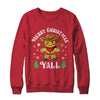 Merry Christmas Yall Gingerbread Cowboy Howdy Western Xmas Shirt & Sweatshirt | teecentury