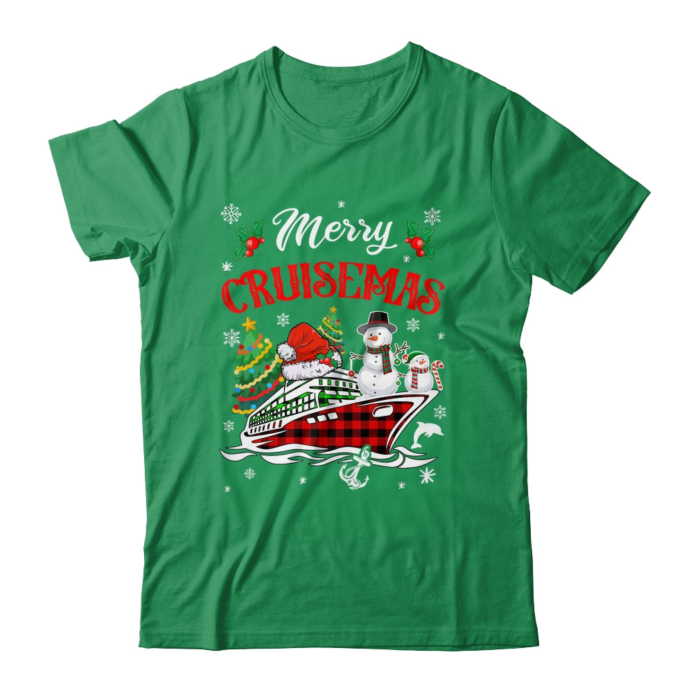 Merry Cruisemas 2024 Christmas Santa Cruise Ship Snowman Shirt & Sweatshirt | teecentury