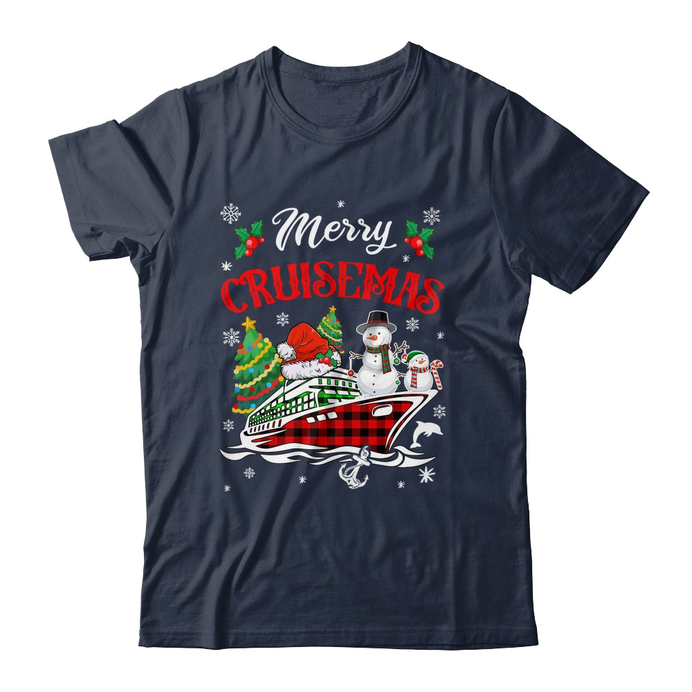 Merry Cruisemas 2024 Christmas Santa Cruise Ship Snowman Shirt & Sweatshirt | teecentury