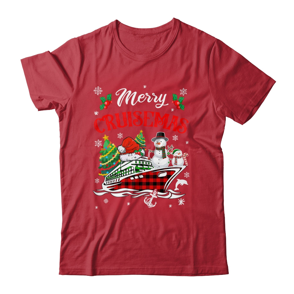 Merry Cruisemas 2024 Christmas Santa Cruise Ship Snowman Shirt & Sweatshirt | teecentury