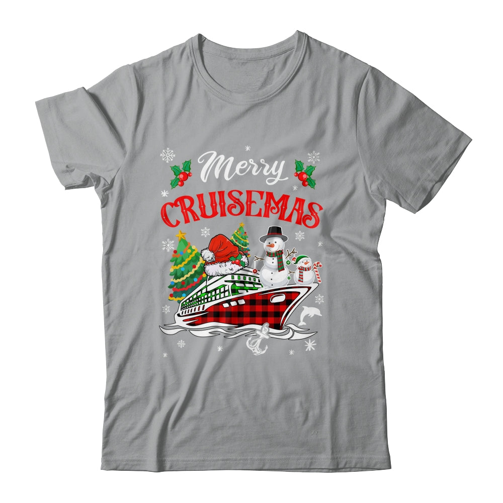 Merry Cruisemas 2024 Christmas Santa Cruise Ship Snowman Shirt & Sweatshirt | teecentury