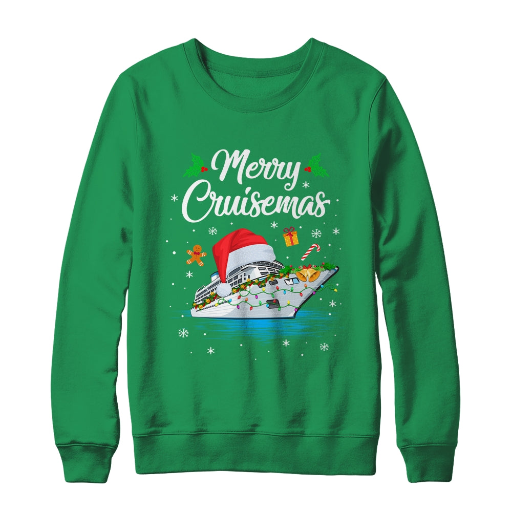 Merry Cruisemas Christmas Family Santa Reindeer Cruise Ship Shirt & Sweatshirt | teecentury