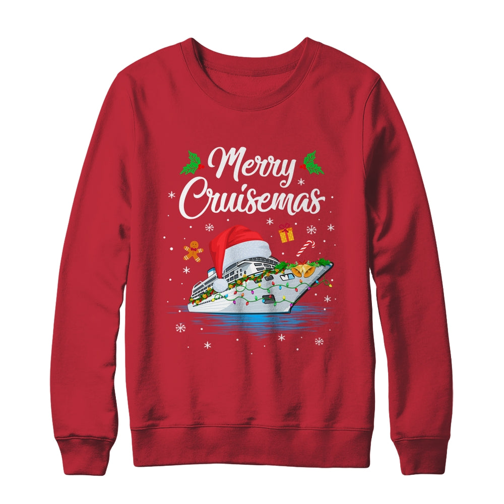 Merry Cruisemas Christmas Family Santa Reindeer Cruise Ship Shirt & Sweatshirt | teecentury