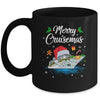 Merry Cruisemas Christmas Family Santa Reindeer Cruise Ship Mug | teecentury