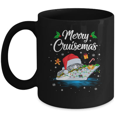Merry Cruisemas Christmas Family Santa Reindeer Cruise Ship Mug | teecentury