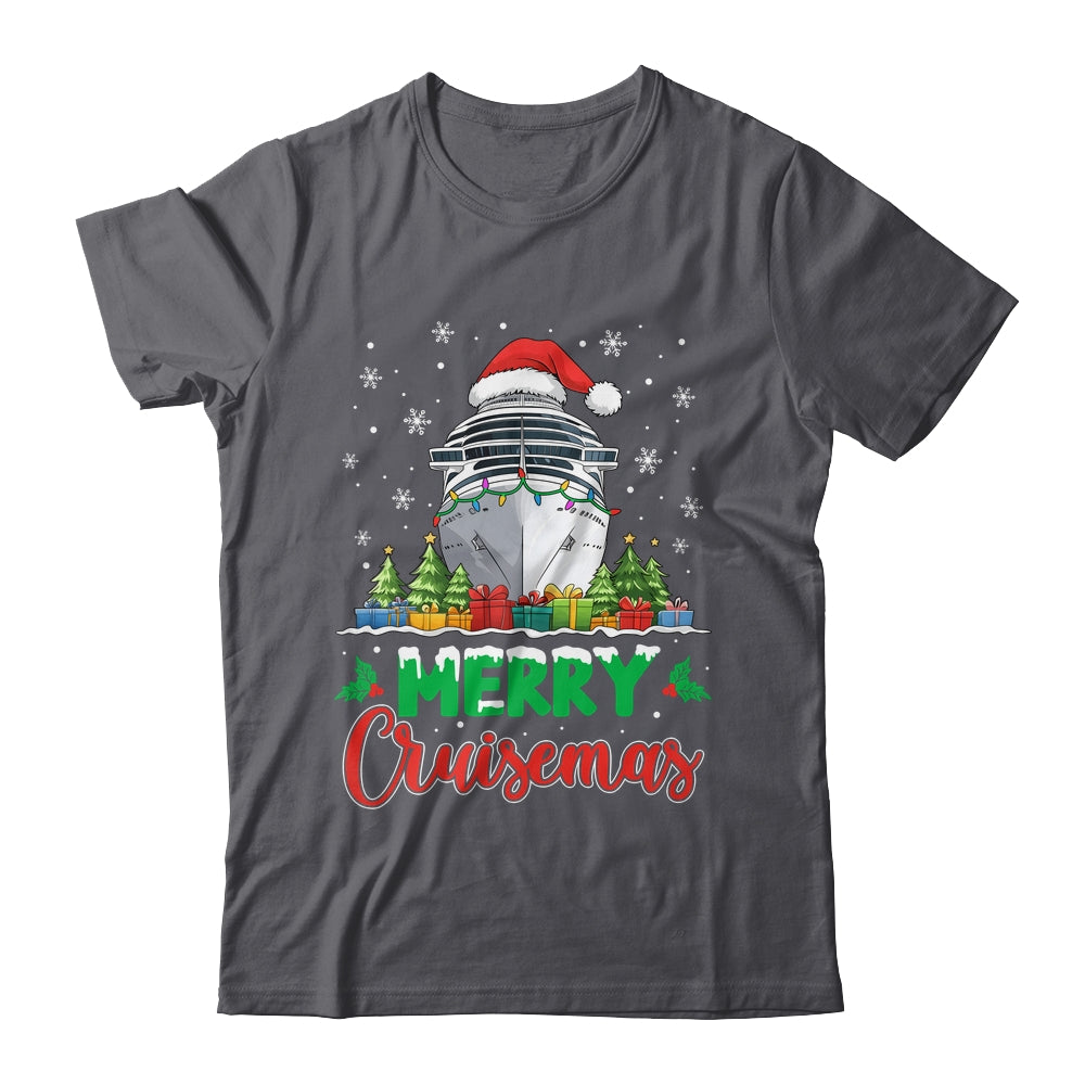 Merry Cruisemas Funny Vacation Cruise Ship Christmas Holiday Shirt & Sweatshirt | teecentury