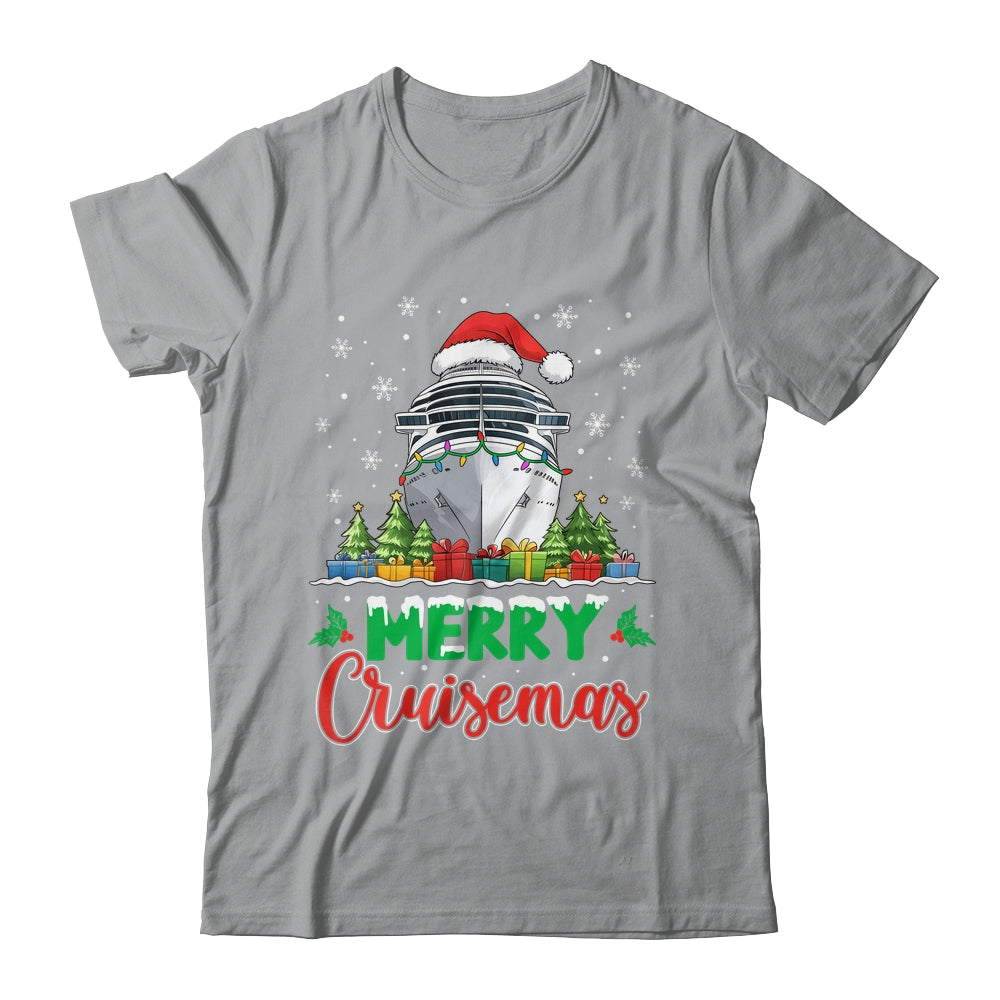 Merry Cruisemas Funny Vacation Cruise Ship Christmas Holiday Shirt & Sweatshirt | teecentury