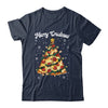 Merry Crustmas Pizza Christmas Tree Xmas Kids Men Women Shirt & Sweatshirt | teecentury