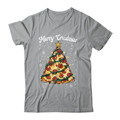 Merry Crustmas Pizza Christmas Tree Xmas Kids Men Women Shirt & Sweatshirt | teecentury