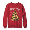 Merry Crustmas Pizza Christmas Tree Xmas Kids Men Women Shirt & Sweatshirt | teecentury