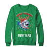 Merry Fishmas And A Crappie New Year Funny Fishing Pun Shirt & Sweatshirt | teecentury