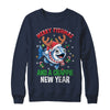 Merry Fishmas And A Crappie New Year Funny Fishing Pun Shirt & Sweatshirt | teecentury