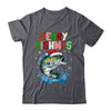 Merry Fishmas Santa Fishing Lovers Funny Fisherman Christmas Shirt & Sweatshirt | teecentury