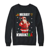 Merry Kwanzaa Santa Black Christmas African American Shirt & Sweatshirt | teecentury