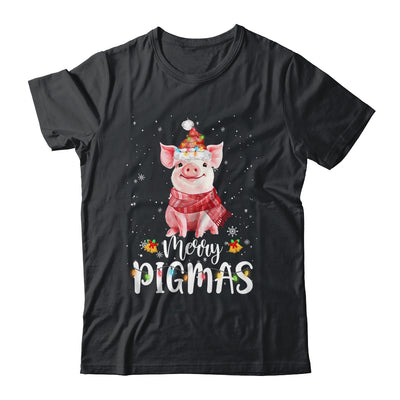 Merry Pigmas Funny Pig Christmas Pajama For Pig Lover T-Shirt & Sweatshirt | Teecentury.com