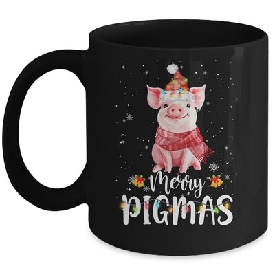 Merry Pigmas Funny Pig Christmas Pajama For Pig Lover Mug Coffee Mug | Teecentury.com