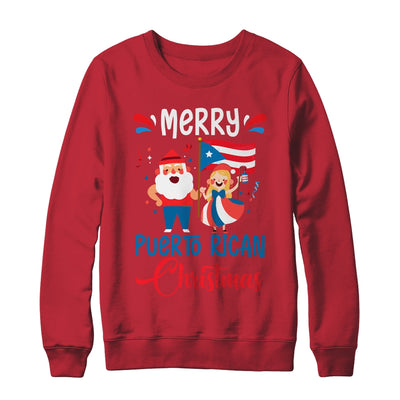 Merry Puerto Rican Christmas Puerto Rico Christmas Shirt & Sweatshirt | teecentury