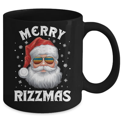 Merry Rizzmas Funny Christmas Santa Claus Kids Teens School Mug | teecentury
