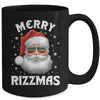 Merry Rizzmas Funny Christmas Santa Claus Kids Teens School Mug | teecentury