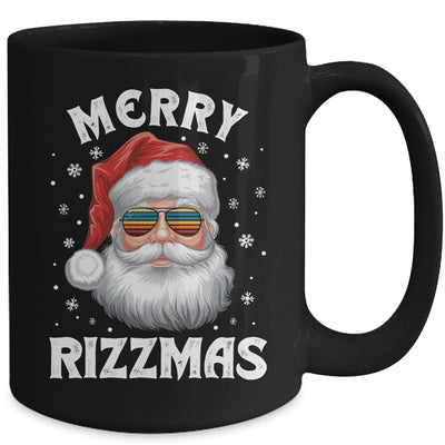 Merry Rizzmas Funny Christmas Santa Claus Kids Teens School Mug | teecentury