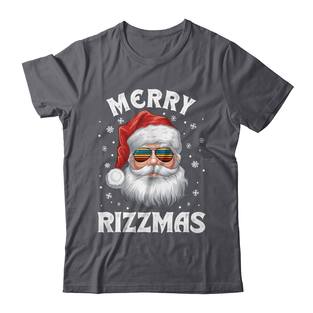 Merry Rizzmas Funny Christmas Santa Claus Kids Teens School Shirt & Sweatshirt | teecentury