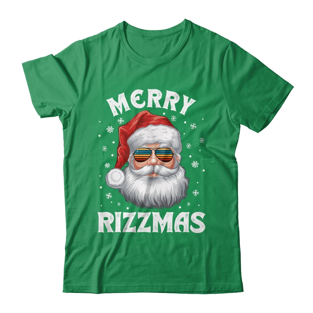 Merry Rizzmas Funny Christmas Santa Claus Kids Teens School Shirt & Sweatshirt | teecentury