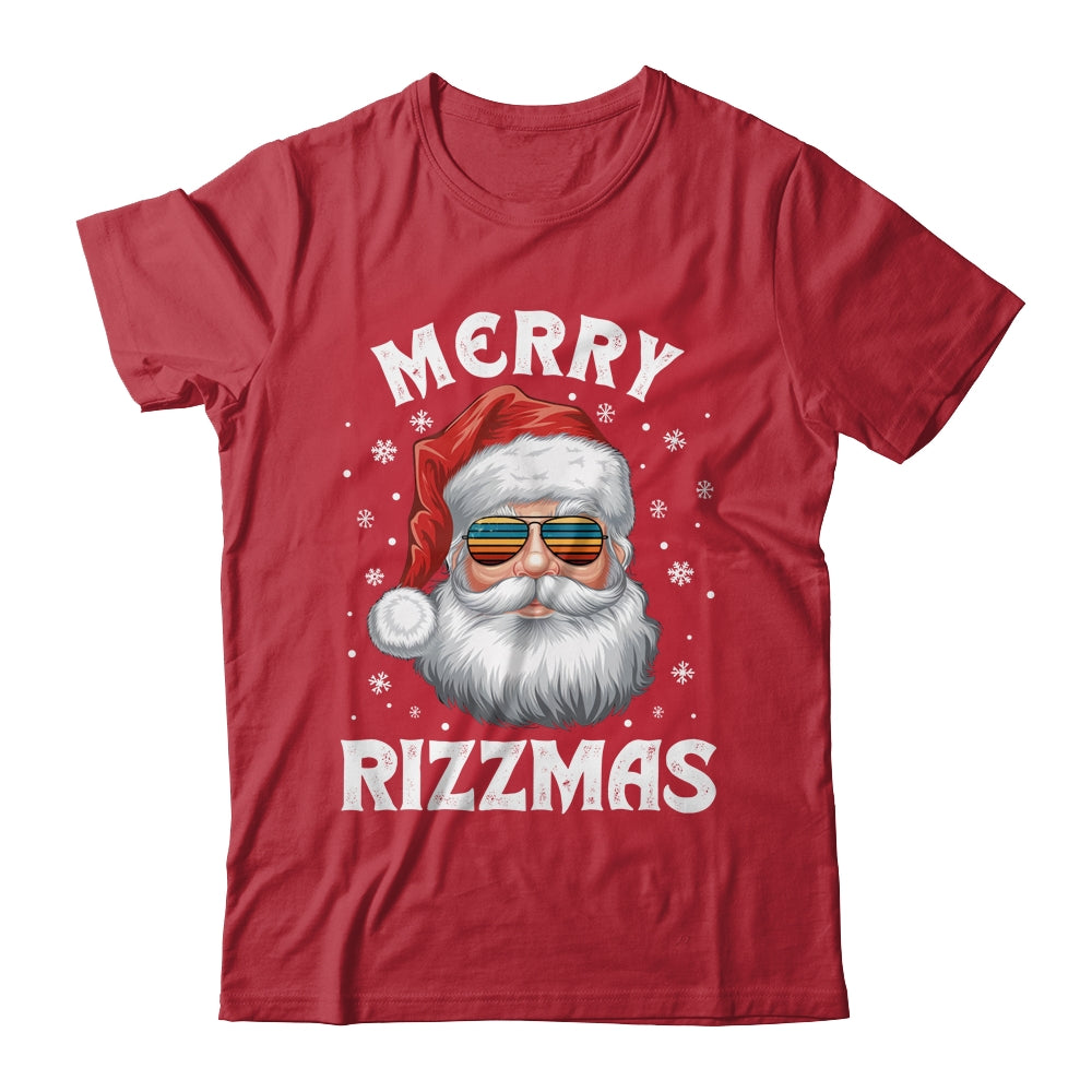 Merry Rizzmas Funny Christmas Santa Claus Kids Teens School Shirt & Sweatshirt | teecentury