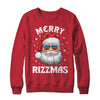Merry Rizzmas Funny Christmas Santa Claus Kids Teens School Shirt & Sweatshirt | teecentury