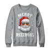 Merry Rizzmas Funny Christmas Santa Claus Kids Teens School Shirt & Sweatshirt | teecentury