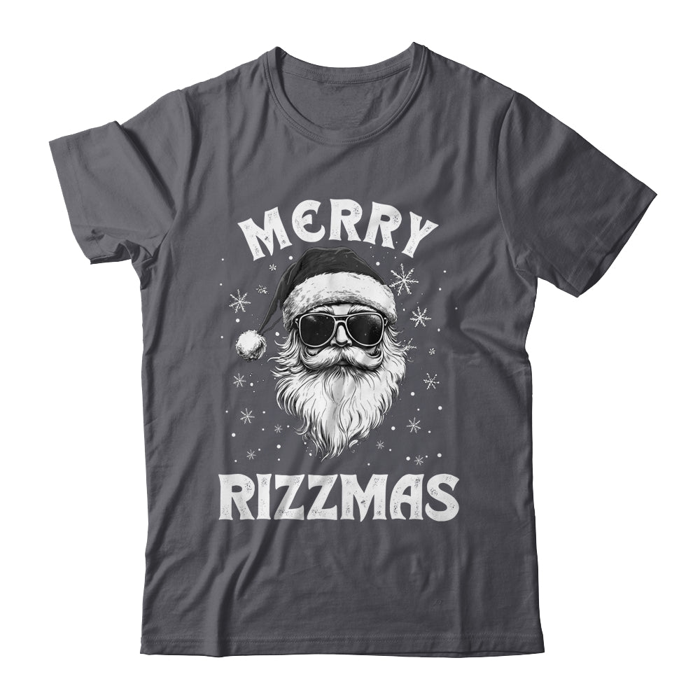 Merry Rizzmas Kids Teens School Funny Christmas Santa Claus Shirt & Sweatshirt | teecentury