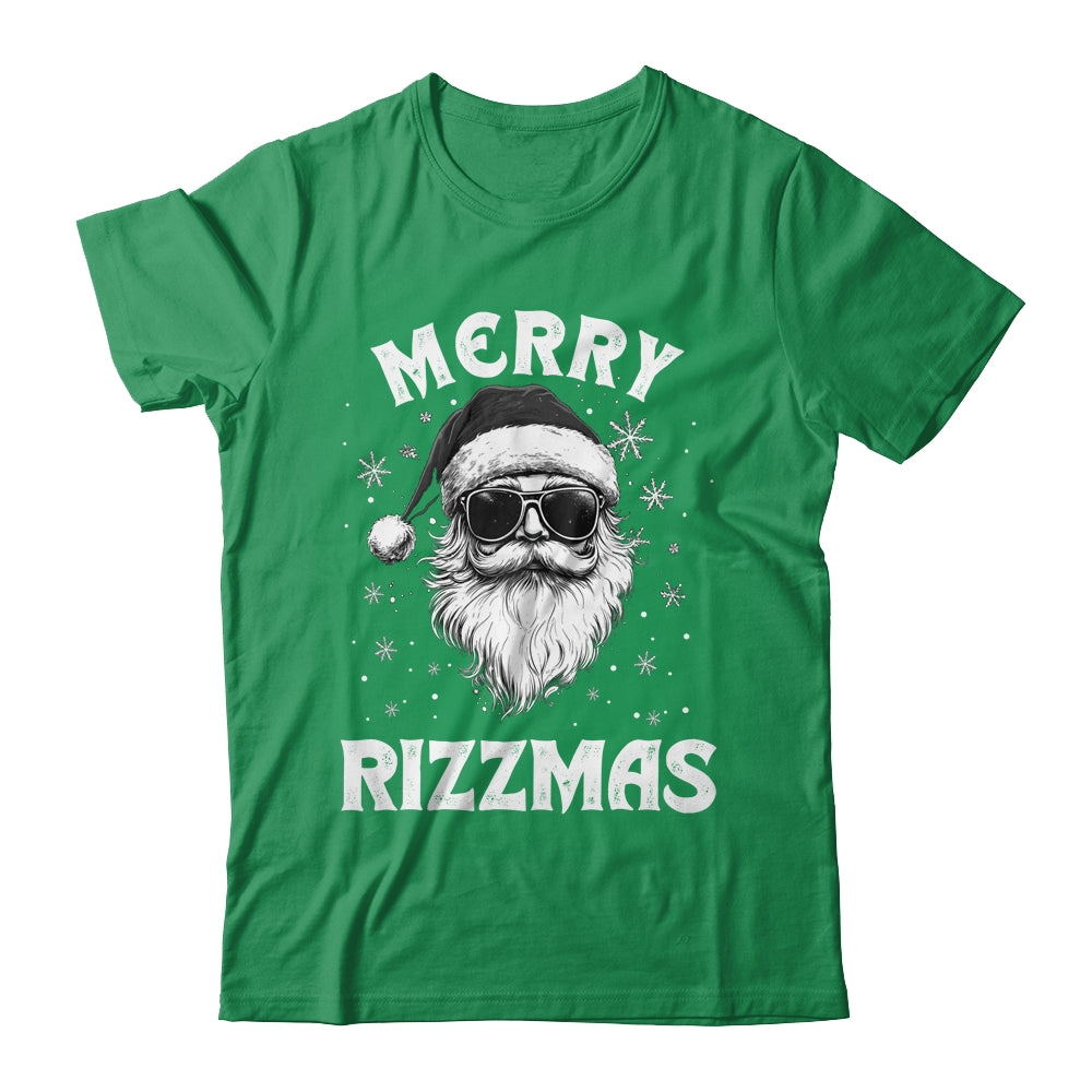 Merry Rizzmas Kids Teens School Funny Christmas Santa Claus Shirt & Sweatshirt | teecentury