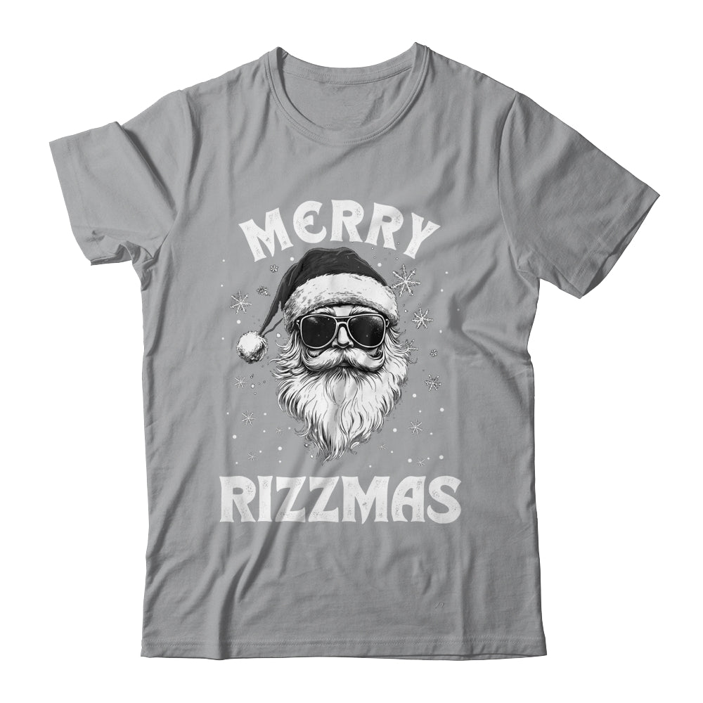 Merry Rizzmas Kids Teens School Funny Christmas Santa Claus Shirt & Sweatshirt | teecentury