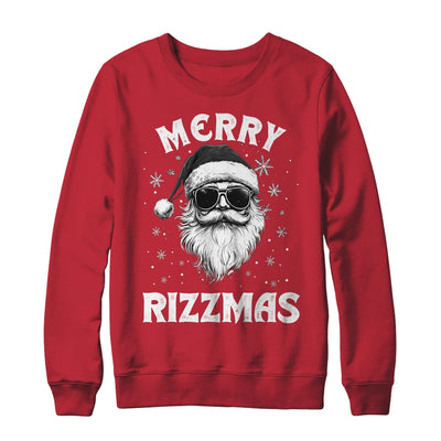 Merry Rizzmas Kids Teens School Funny Christmas Santa Claus Shirt & Sweatshirt | teecentury