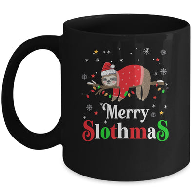 Merry Slothmas Sloth Xmas Merry Christmas For Sloth Lovers Mug | teecentury